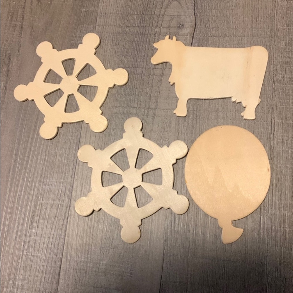 Wooden Craft Shapes